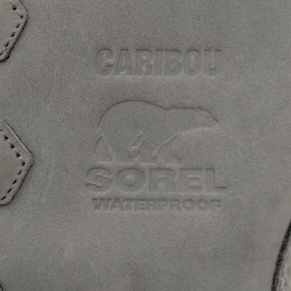 Sorel Caribou Waterproof Insulated Boots Grey Size 10 - Picture 13 of 14